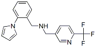 909666-70-2,1-[2-(1H-PYRROL-1-YL)PHENYL]-N-([6-(TRIFLUOROMETHYL)PYRIDIN-3-YL]METHYL)METHANAMINE