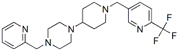 909670-63-9,1-(PYRIDIN-2-YLMETHYL)-4-(1-([6-(TRIFLUOROMETHYL)PYRIDIN-3-YL]METHYL)PIPERIDIN-4-YL)PIPERAZINE