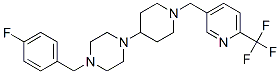 909670-69-5,1-(4-FLUOROBENZYL)-4-(1-([6-(TRIFLUOROMETHYL)PYRIDIN-3-YL]METHYL)PIPERIDIN-4-YL)PIPERAZINE
