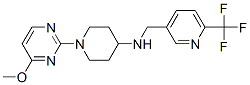 909675-93-0,1-(4-METHOXYPYRIMIDIN-2-YL)-N-([6-(TRIFLUOROMETHYL)PYRIDIN-3-YL]METHYL)PIPERIDIN-4-AMINE