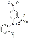 91-27-0,2-[(2-methoxyphenyl)amino]-5-nitrobenzenesulphonic acid