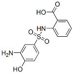 91-35-0,2-[[(3-Amino-4-hydroxyphenyl)sulphonyl]amino]benzoic acid