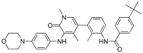 910232-76-7,Benzamide,  N-[3-[1,6-dihydro-1,4-dimethyl-5-[[4-(4-morpholinyl)phenyl]amino]-6-oxo-3-pyridinyl]-2-methylphenyl]-4-(1,1-dimethylethyl)-