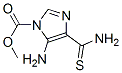 91026-76-5,1H-Imidazole-1-carboxylicacid,5-amino-4-(aminothioxomethyl)-,methylester(9CI)