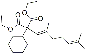 910442-05-6,DIETHYL 2-CYCLOHEXYL-2-(2,6-DIMETHYL-1,5-HEPTADIENYL)MALONATE