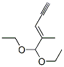 91057-18-0,5,5-diethoxy-4-methylpent-3-en-1-yne