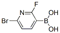 910649-58-0,BORONIC ACID, (6-BROMO-2-FLUORO-3-PYRIDINYL)-