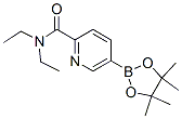 911227-46-8,5-(4,4,5,5-TETRAMETHYL-[1,3,2]DIOXABOROLAN-2-YL)-PYRIDINE-2-CARBOXYLIC ACID DIETHYLAMIDE