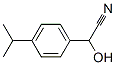 91132-18-2,Benzeneacetonitrile, alpha-hydroxy-4-(1-methylethyl)- (9CI)