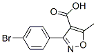 91182-58-0,3-(4-bromophenyl)-5-methylisoxazole-4-carboxylic acid
