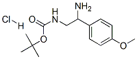 912762-82-4,[2-AMINO-2-(4-METHOXY-PHENYL)-ETHYL]-CARBAMIC ACID TERT-BUTYL ESTER HYDROCHLORIDE