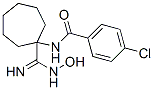912763-54-3,4-CHLORO-N-[1-(N-HYDROXYCARBAMIMIDOYL)-CYCLOHEPTYL]-BENZAMIDE