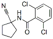 912763-66-7,2,6-DICHLORO-N-(1-CYANO-CYCLOPENTYL)-BENZAMIDE