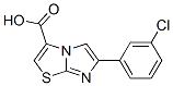 912770-22-0,6-(3-CHLORO-PHENYL)-IMIDAZO[2,1-B]THIAZOLE-3-CARBOXYLIC ACID