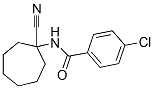 912771-04-1,4-CHLORO-N-(1-CYANO-CYCLOHEPTYL)-BENZAMIDE