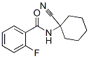 912771-10-9,N-(1-CYANO-CYCLOHEXYL)-2-FLUORO-BENZAMIDE