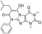 91284-91-2,Pyrimido[2,1-f]purine-2,4,8(1H,3H,9H)-trione,  6-hydroxy-1,3-dimethyl-7-(2-methylpropyl)-9-phenyl-