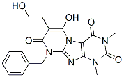 91285-16-4,Pyrimido[2,1-f]purine-2,4,8(1H,3H,9H)-trione,  6-hydroxy-7-(2-hydroxyethyl)-1,3-dimethyl-9-(phenylmethyl)-