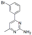 913322-49-3,4-METHYL-6-(3-BROMOPHENYL)PYRIMIDIN-2-AMINE