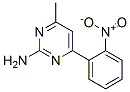 913322-55-1,4-METHYL-6-(2-NITROPHENYL)PYRIMIDIN-2-AMINE