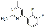 913322-59-5,4-METHYL-6-(2,3-DIFLUOROPHENYL)PYRIMIDIN-2-AMINE