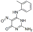 91347-56-7,2-amino-6-[(2-methylphenyl)amino]-5-nitroso-1H-pyrimidin-4-one