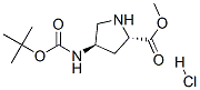 913742-54-8,(2S,4R)-4-BOC-AMINO PYRROLIDINE-2-CARBOXYLIC ACID METHYLESTER-HCL