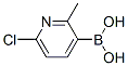 913836-15-4,6-CHLORO-2-METHYLPYRIDINE-3-BORONIC ACID