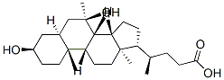 91414-09-4,(4R)-4-[(3R,5S,7R,8S,9S,10R,13R,14S,17R)-3,7-dihydroxy-7,10,13-trimeth yl-1,2,3,4,5,6,8,9,11,12,14,15,16,17-tetradecahydrocyclopenta[a]phenan thren-17-yl]pentanoic acid