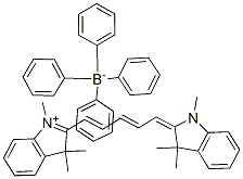 91419-03-3,1,3,3-TRIMETHYL-2-[(1E,3E)-5-(1,3,3-TRIMETHYL-1,3-DIHYDRO-2H-INDOL-2-YLIDENE)-1,3-PENTADIENYL]-3H-INDOLIUM TETRAPHENYLBORATE