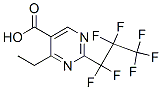 914201-17-5,4-ETHYL-2-HEPTAFLUOROPROPYL-PYRIMIDINE-5-CARBOXYLIC ACID