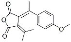 91434-49-0,(E)-3-(1-(4-METHOXYPHENYL)ETHYLIDENE)-4-(PROPAN-2-YLIDENE)DIHYDROFURAN-2,5-DIONE