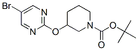 914347-76-5,3-(5-BROMOPYRIMIDIN-2-YLOXY)PIPERIDINE-1-CARBOXYLIC ACID TERT-BUTYL ESTER