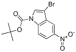 914349-31-8,3-BROMO-5-NITROINDOLE-1-CARBOXYLIC ACID TERT-BUTYL ESTER