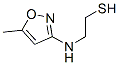 91438-41-4,Ethanethiol, 2-[(5-methyl-3-isoxazolyl)amino]- (9CI)