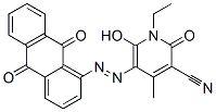 914670-02-3,3-Pyridinecarbonitrile,  5-[(9,10-dihydro-9,10-dioxo-1-anthracenyl)azo]-1-ethyl-1,2-dihydro-6-hydroxy-4-methyl-2-oxo-  (9CI)