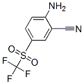 914776-00-4,2-amino-5-(trifluoromethylsulfonyl)benzonitrile