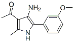 91480-86-3,1-[4-amino-5-(3-methoxyphenyl)-2-methyl-1H-pyrrol-3-yl]ethanone