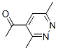 91544-05-7,Ethanone, 1-(3,6-dimethyl-4-pyridazinyl)- (9CI)