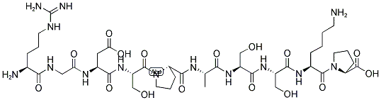 91575-25-6,ARG-GLY-ASP-SER-PRO-ALA-SER-SER-LYS-PRO