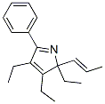 915951-24-5,2,3,4-TRIETHYL-5-PHENYL-2-((E)-PROPENYL)-2H-PYRROLE