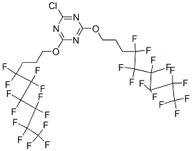 916770-15-5,F26  CDMT,  2-Chloro-4,6-bis(4,4,5,5,6,6,7,7,8,8,9,9,9-tridecafluorononyloxy)-1,3,5-triazine