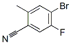 916792-15-9,4-BROMO-5-FLUORO-2-METHYLBENZONITRILE