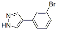 916792-28-4,4-(3-BROMOPHENYL)PYRAZOLE