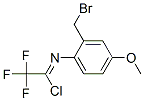 916974-26-0,N-[2-(BROMOMETHYL)-4-METHOXYPHENYL]-2,2,2-TRIFLUOROACETIMIDOYL CHLORIDE