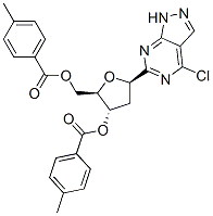 91713-47-2,4-CHLORO-1-(3,5-DI-O-TOLUOYL-BETA-D-2-DEOXYRIBOFURANOSYL)PYRAZOLO[3,4-D]PYRIMIDINE