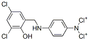 91719-08-3,(4-(3,5-DICHLORO-2-HYDROXYBENZYLAMINO)PHENYLIMINO)DICHLORONIUM