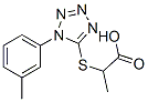 917217-91-5,2-([1-(3-METHYLPHENYL)-1H-TETRAZOL-5-YL]THIO)PROPANOIC ACID