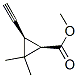 91726-63-5,Cyclopropanecarboxylic acid, 3-ethynyl-2,2-dimethyl-, methyl ester, (1R-cis)-