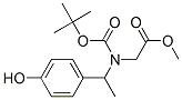 917562-10-8,(BOC-[1-(4-HYDROXYPHENYL)ETHYL]AMINO)ACETIC ACID METHYL ESTER